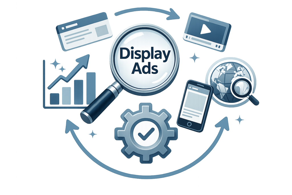 Digital display ads for effective online advertising campaigns.